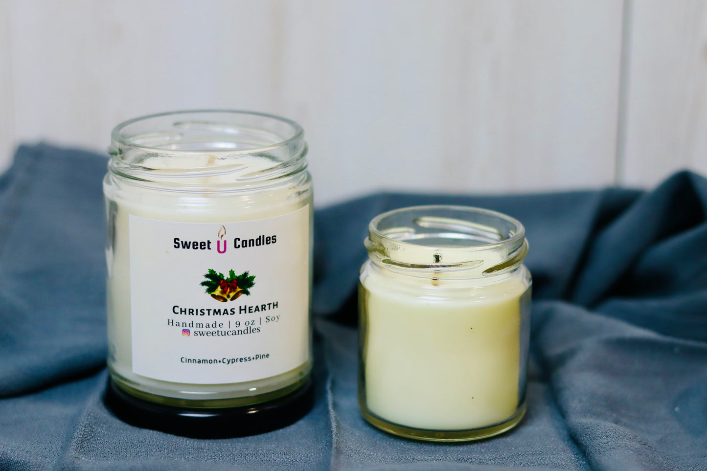 9 OZ JAR CANDLE - Sweet U Candles 