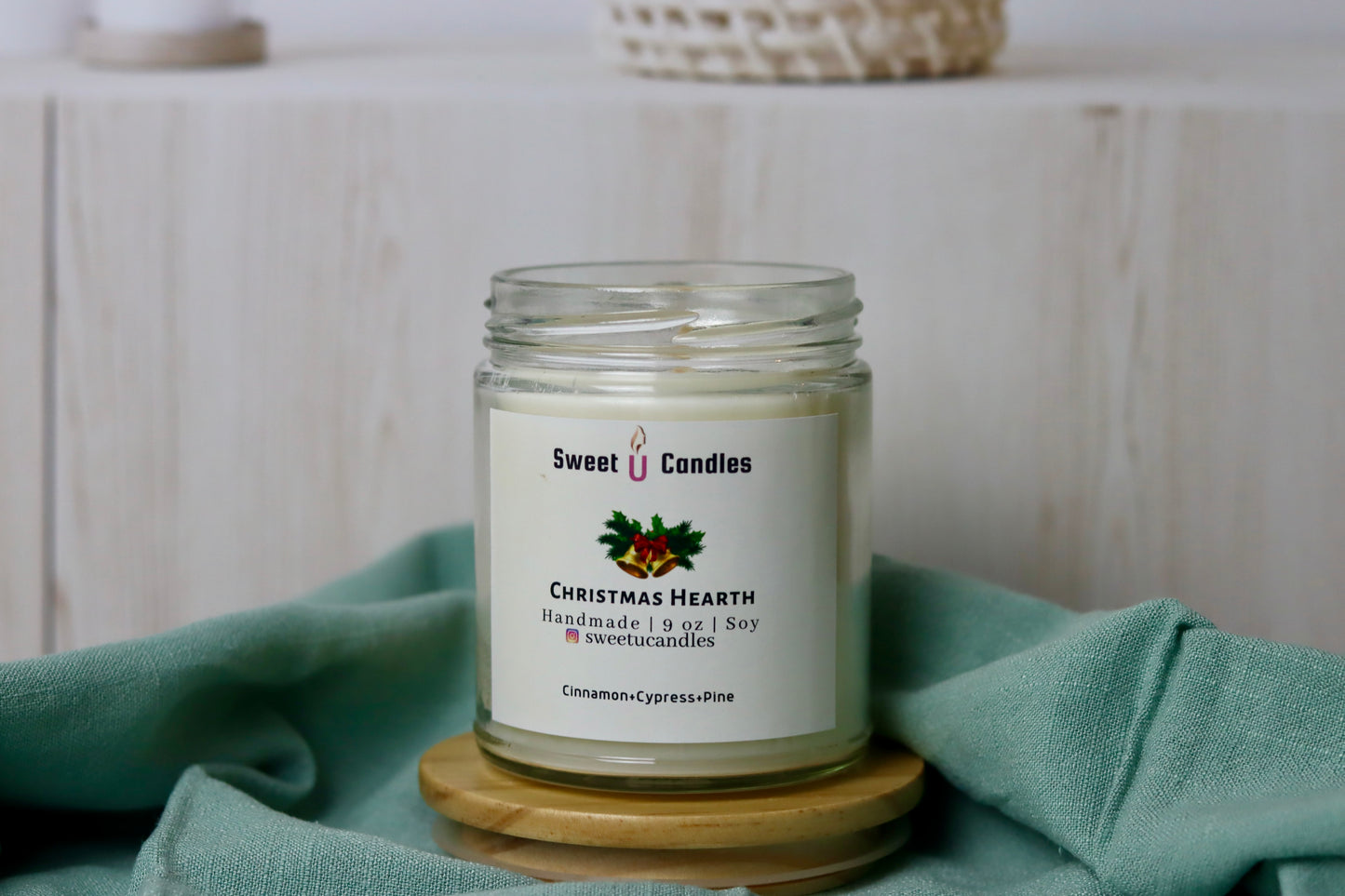 9 OZ JAR CANDLE - Sweet U Candles 