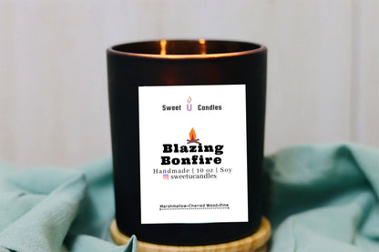 BLAZING BONEFIRE - Sweet U Candles 