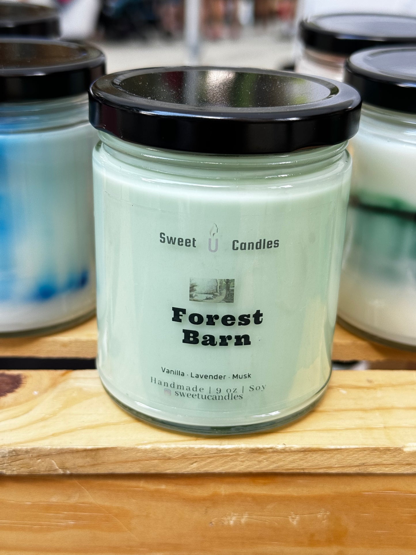 9 OZ JAR CANDLE - Sweet U Candles 