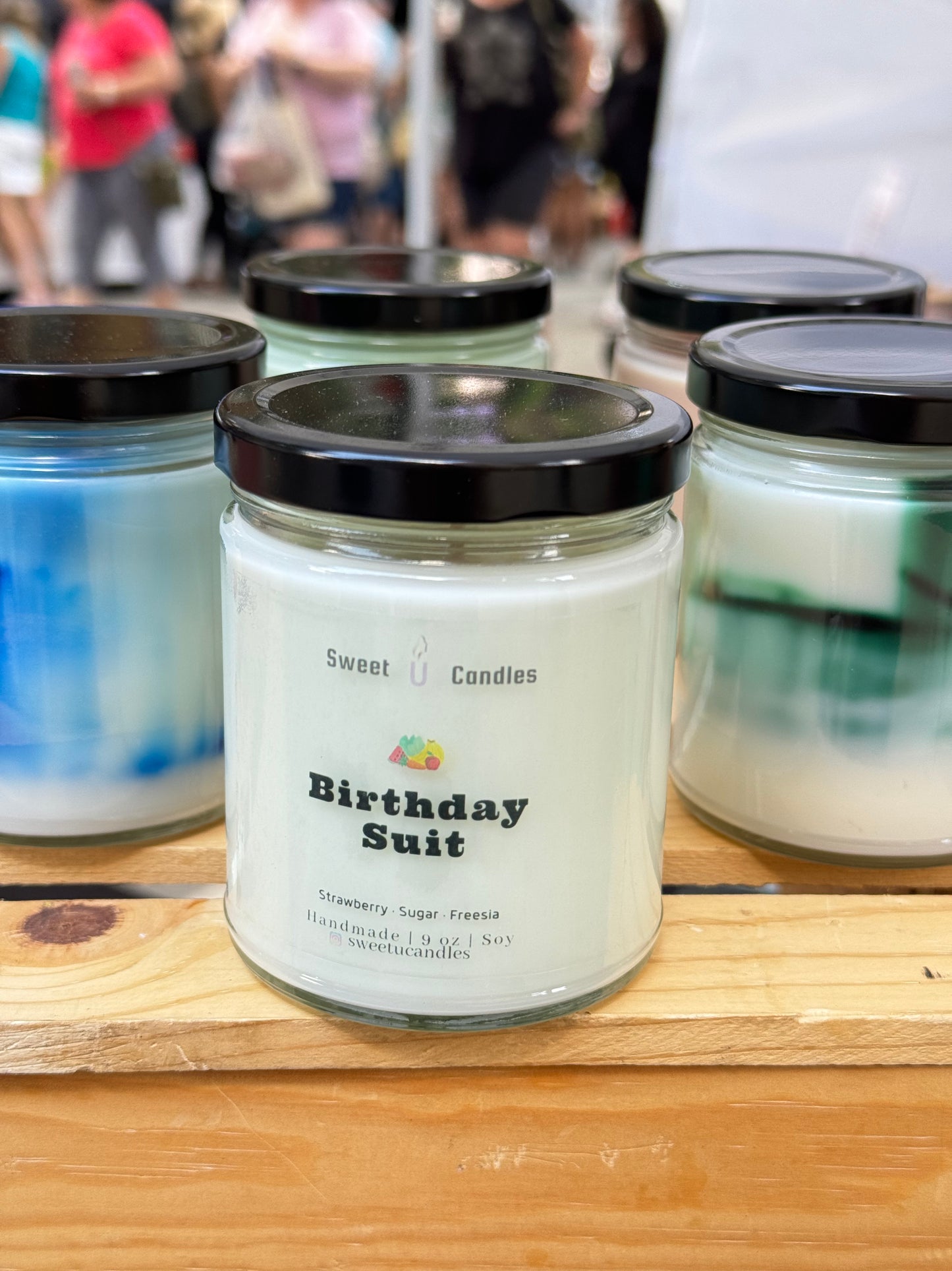 9 OZ JAR CANDLE - Sweet U Candles 