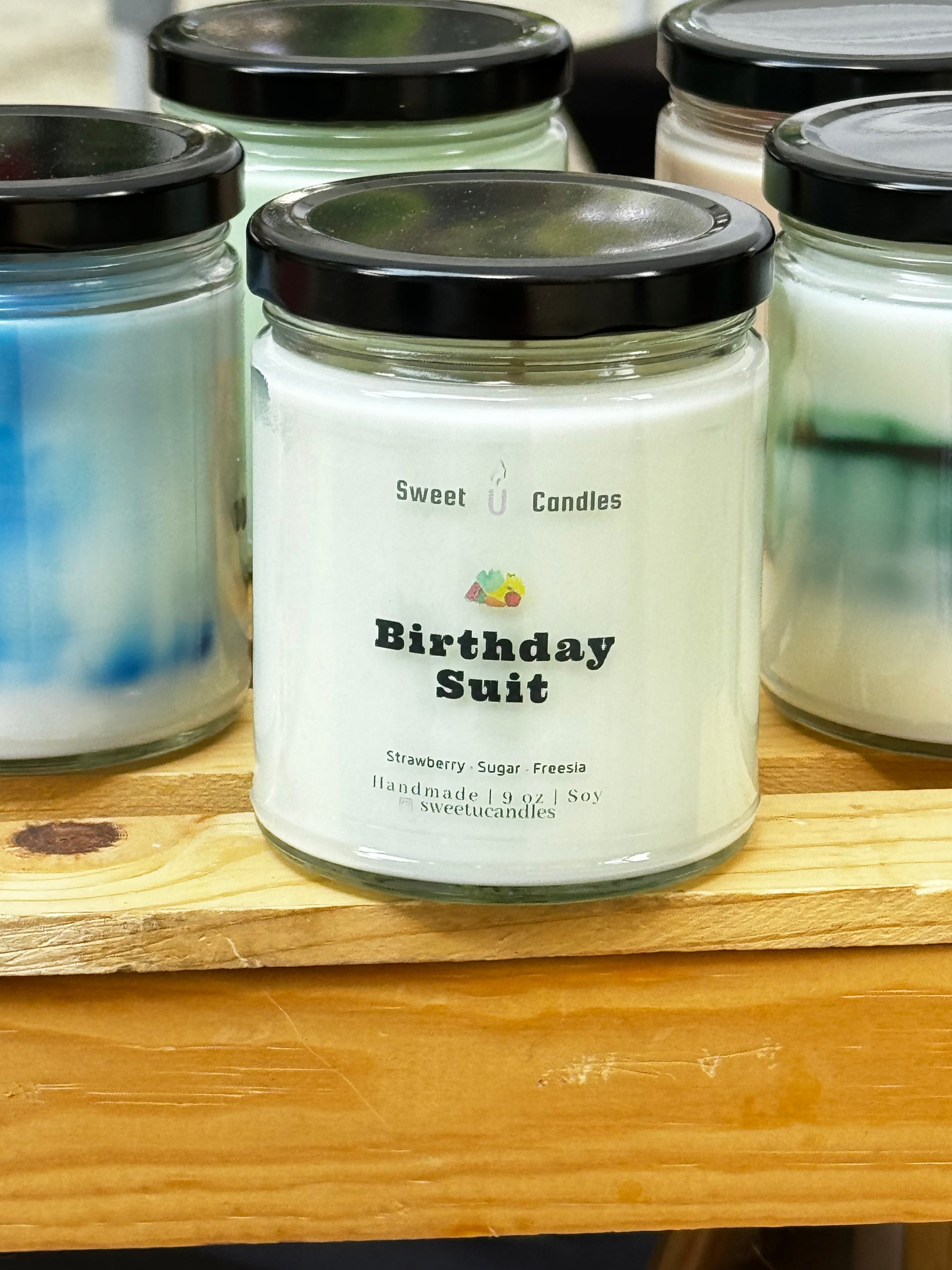 9 OZ JAR CANDLE - Sweet U Candles 