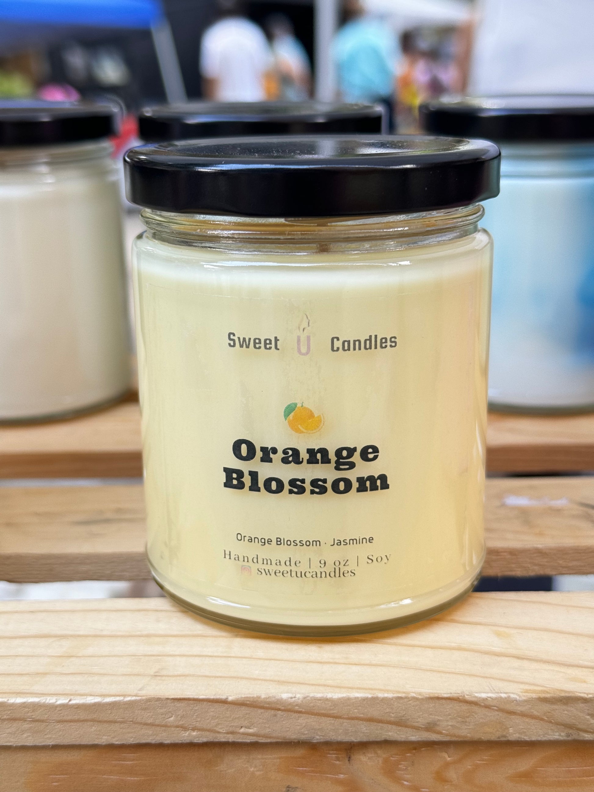 9 OZ JAR CANDLE - Sweet U Candles 