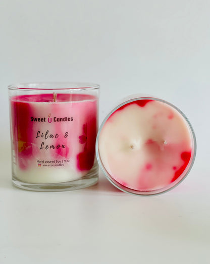 LILAC AND LEMON - Sweet U Candles 