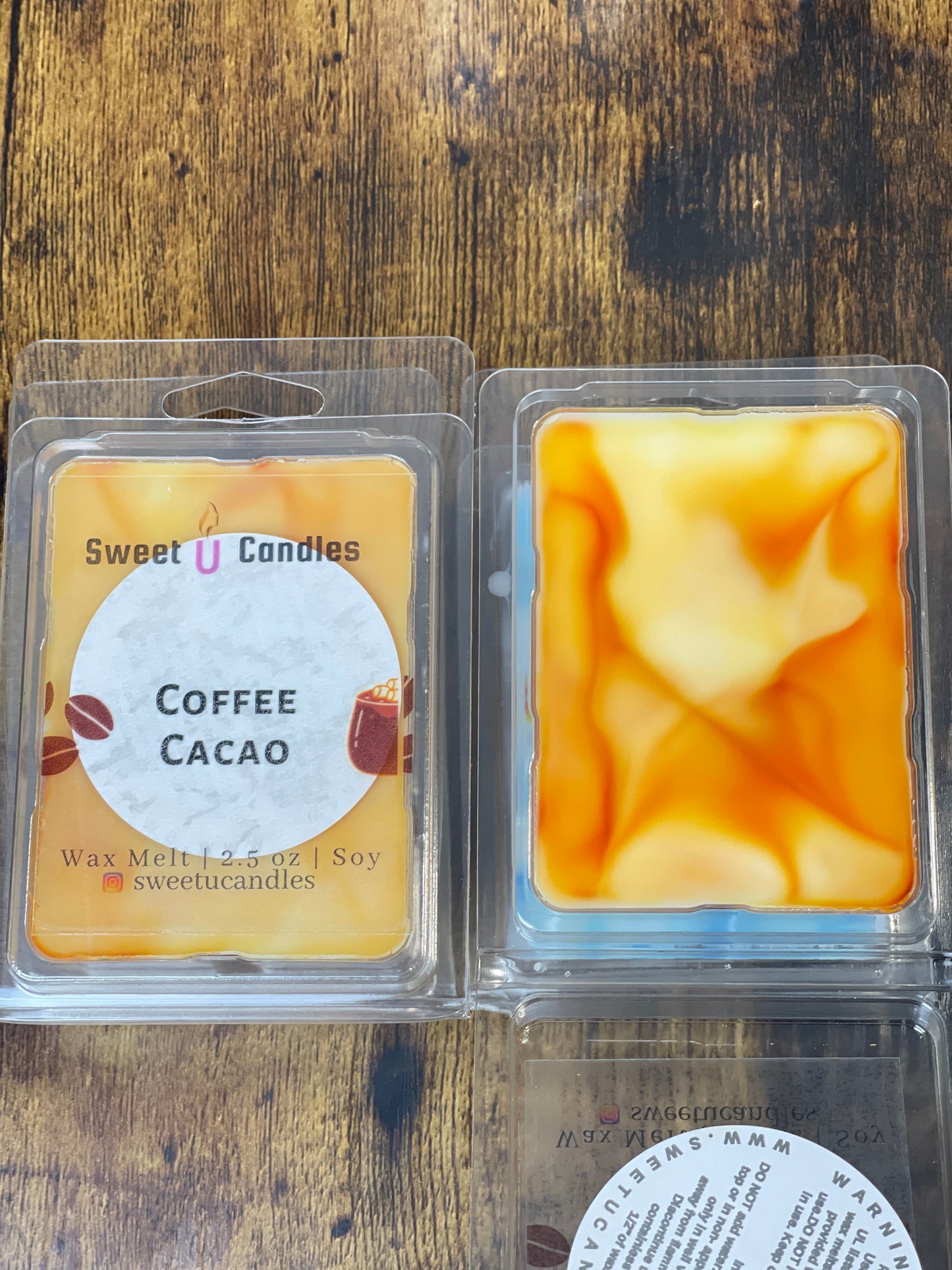 MARBLED WAX MELT - Sweet U Candles 