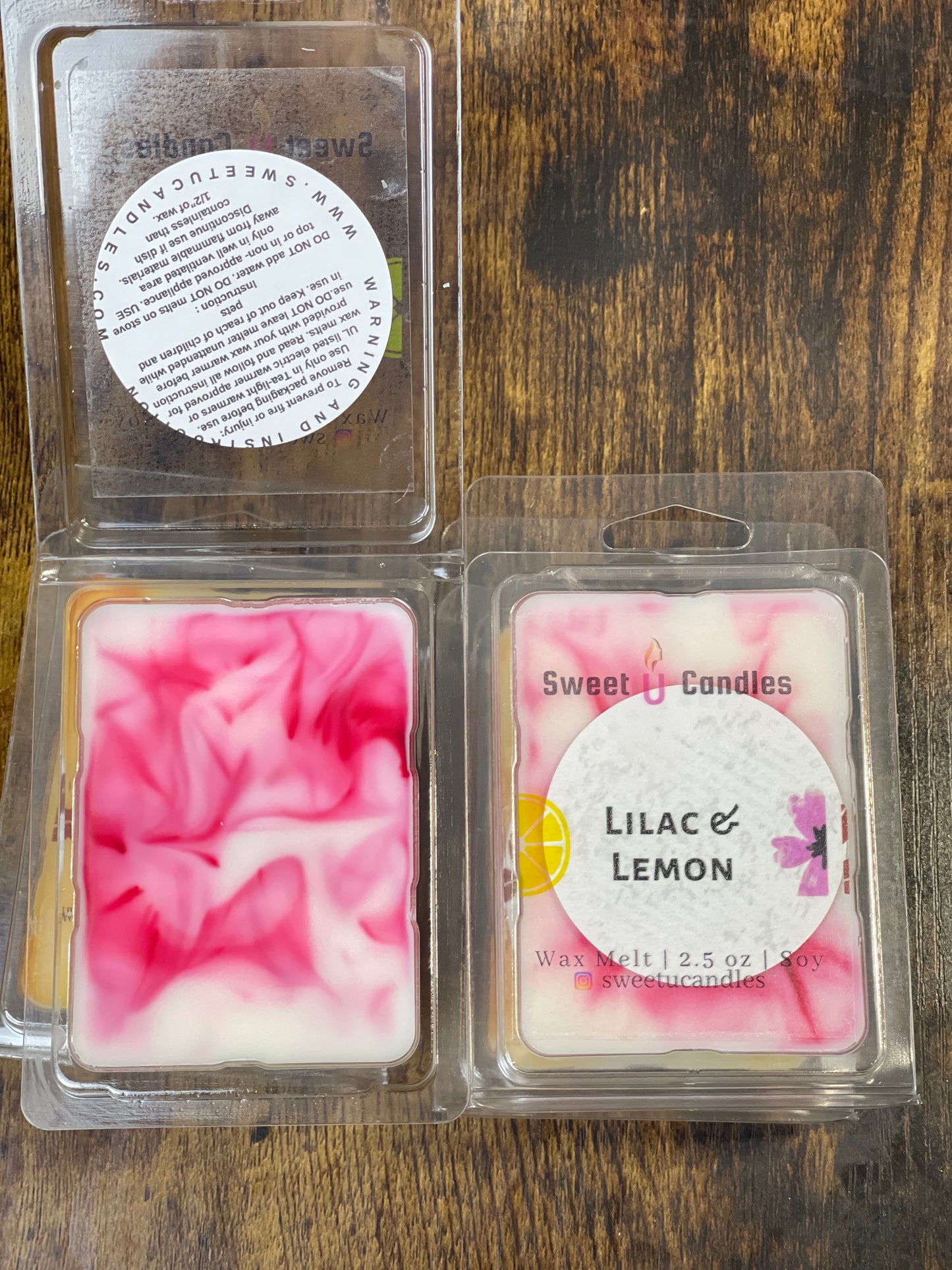 MARBLED WAX MELT - Sweet U Candles 