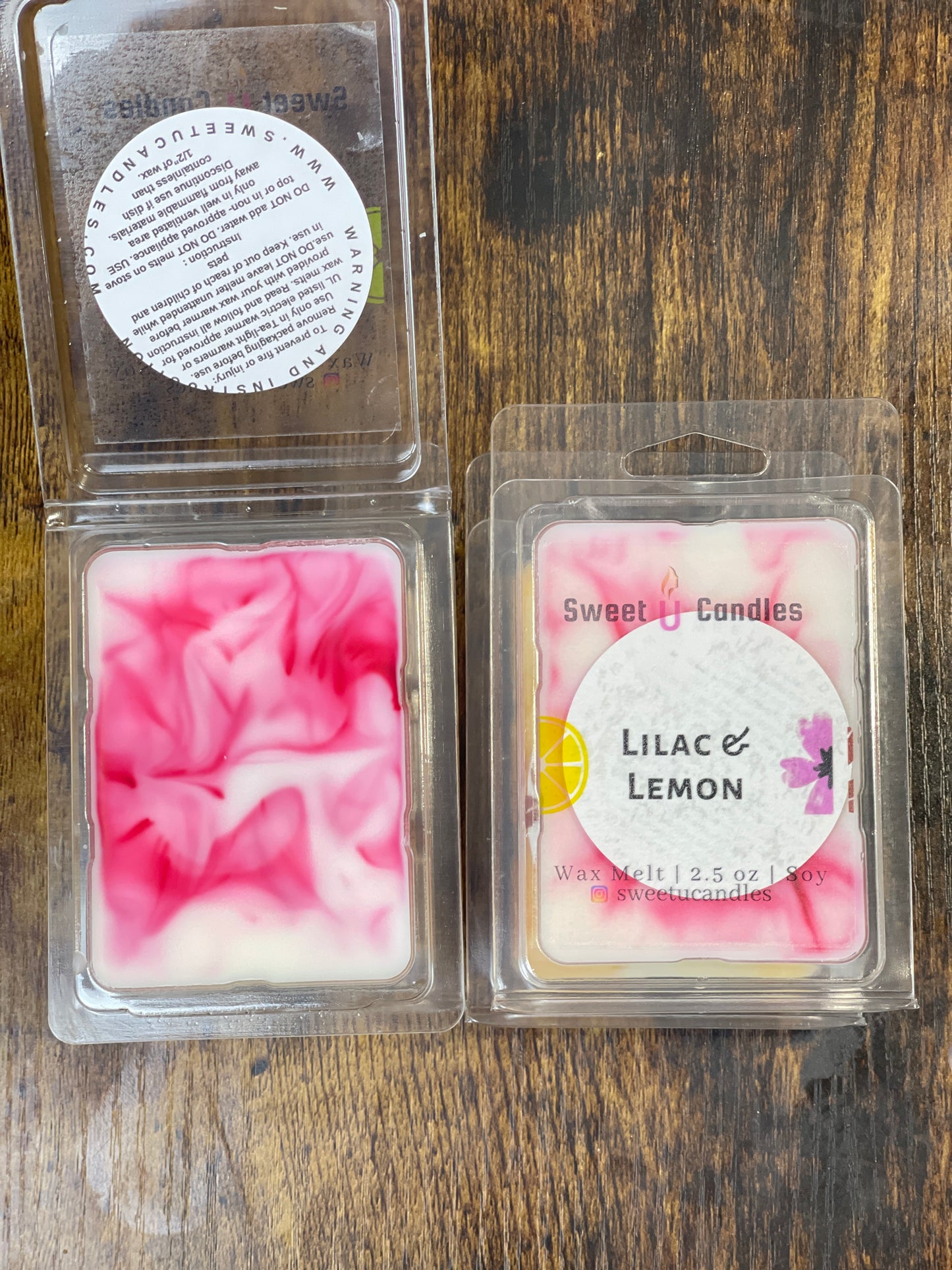 MARBLED WAX MELT - Sweet U Candles 